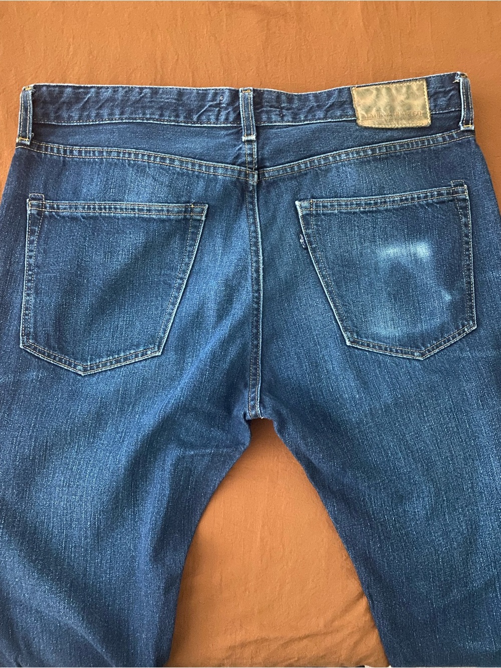 Levi's Men's Dark Blue Straight Leg Jeans